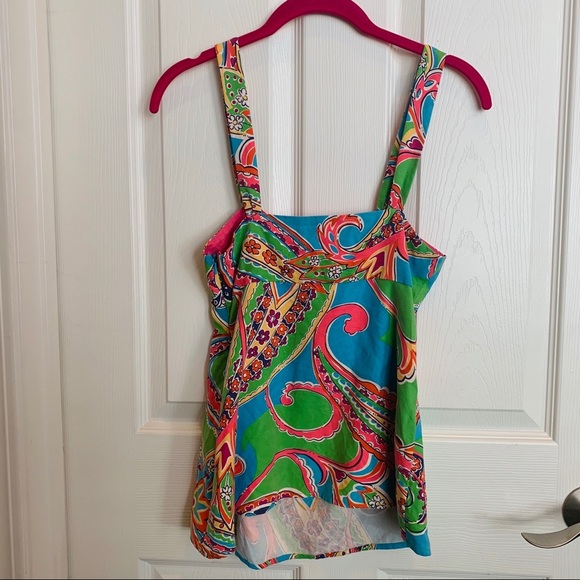 Lilly Pulitzer Ruched Drawstring Top - Picture 2 of 3
